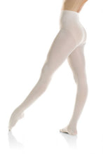 Load image into Gallery viewer, Mondor Durable Footed Tight in White