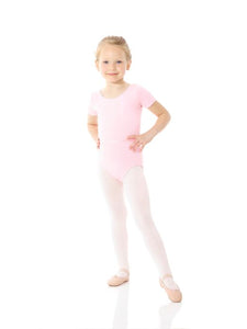 Mondor Royal Academy Of Dance Short Sleeve Leotard in True Pink
