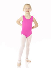 Load image into Gallery viewer, Mondor Essentials Tank Leotard in Electric Pink