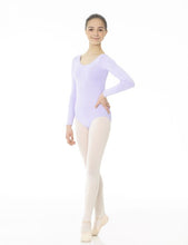 Load image into Gallery viewer, Mondor Essentials Long Sleeve Leotard in Lilac